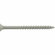 TOTALTURF 1.25 in. x 8 Fasntite Gray Ceramic Exterior Screws, 75PK TO3254438